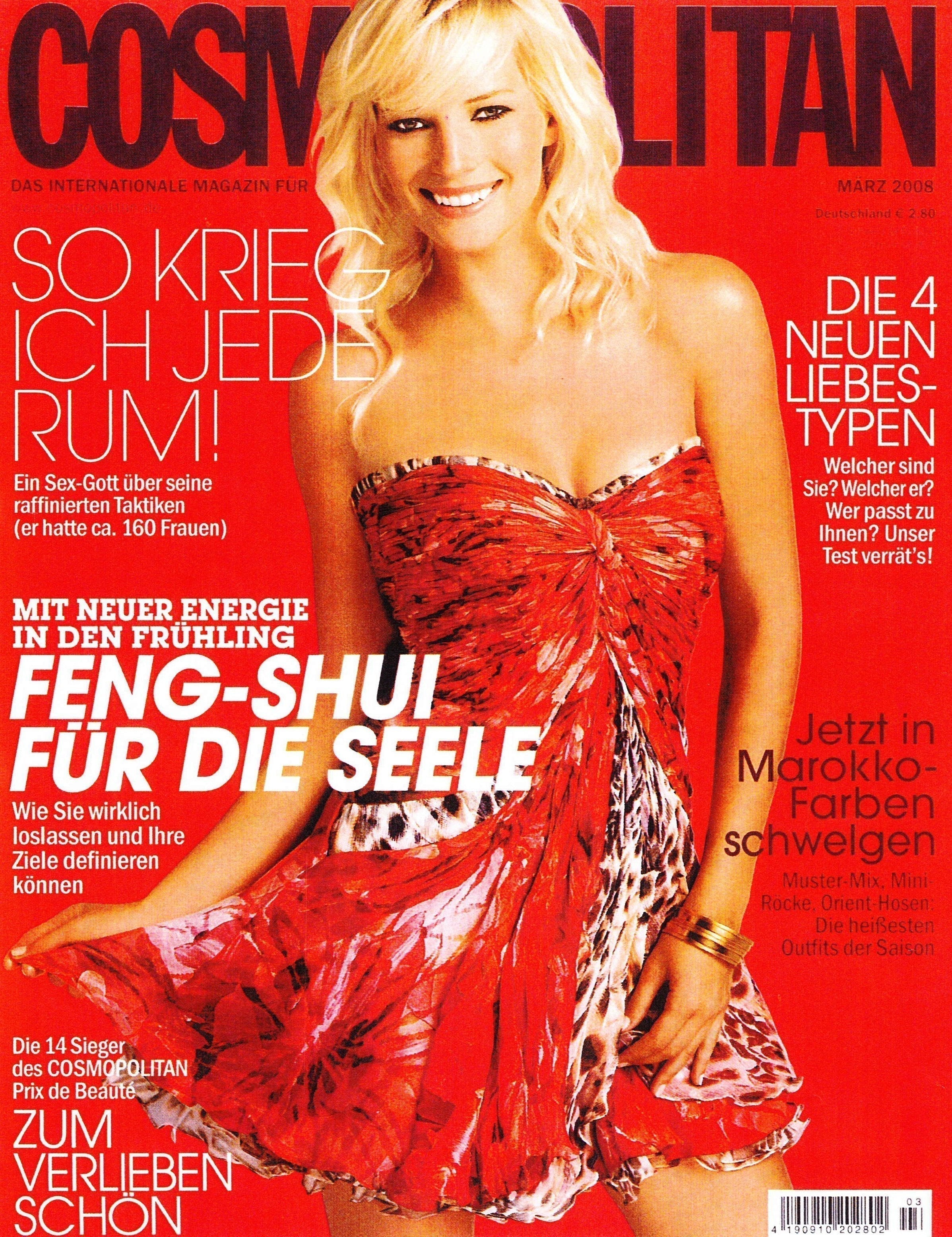 Cosmopolitan March 2008 Magazine - Erika Peña