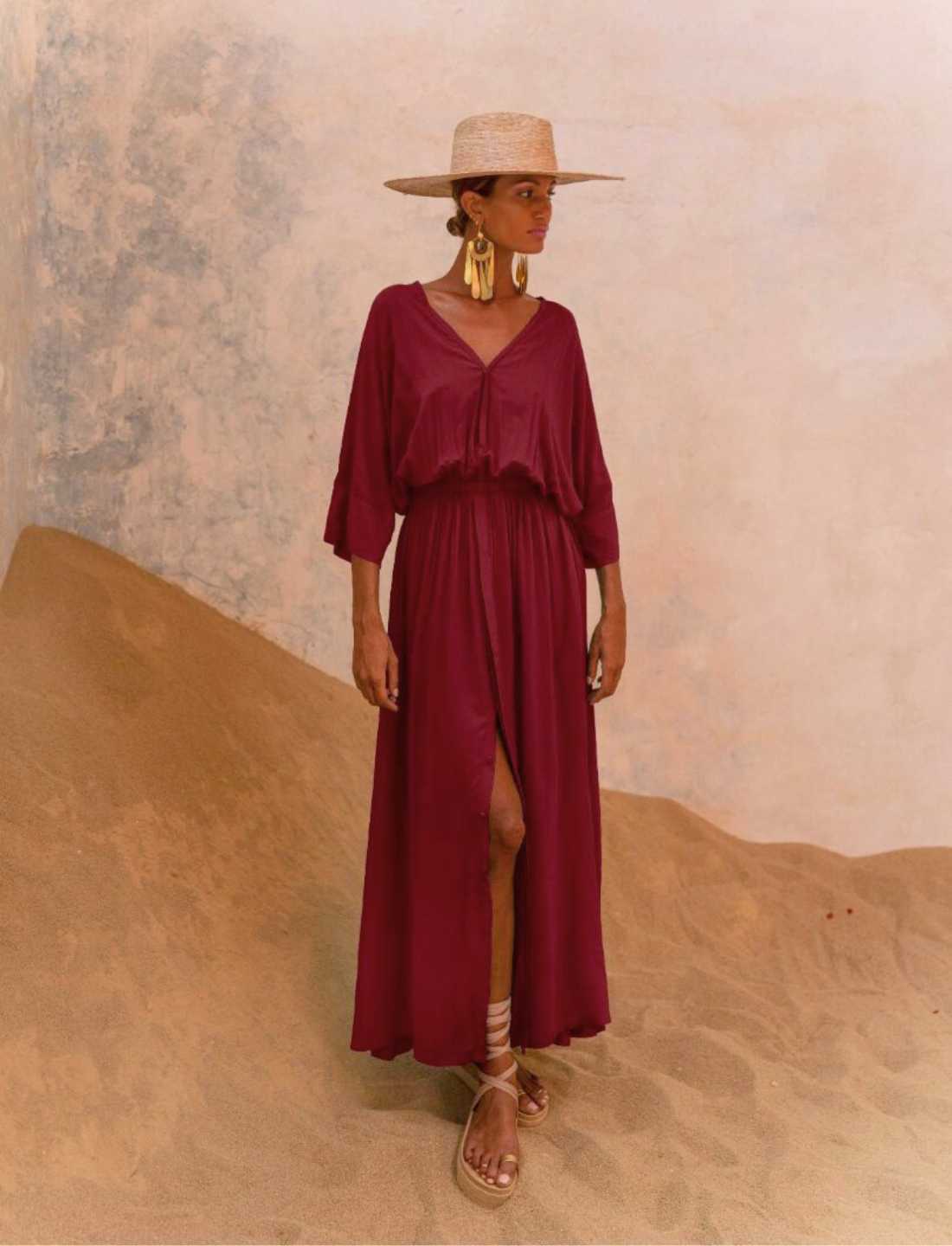 VERO BOHEMIAN WOMENS MAXI DRESS