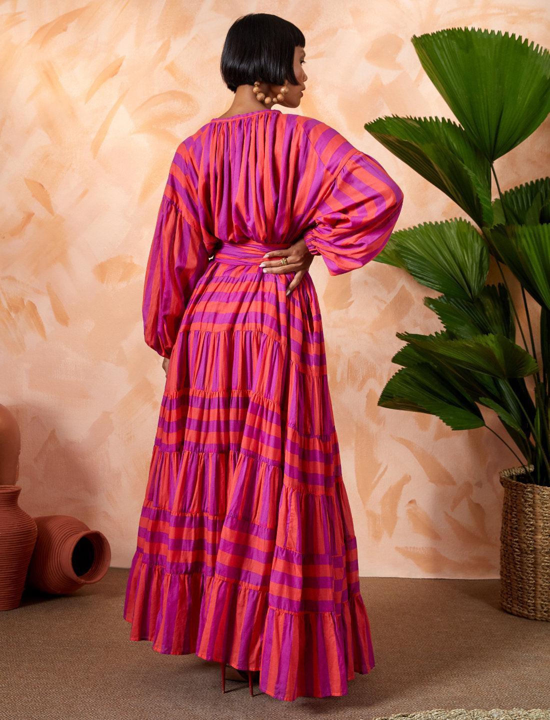 ELLA WOMEN BOHEMIAN MAXI DRESS - Erika Peña