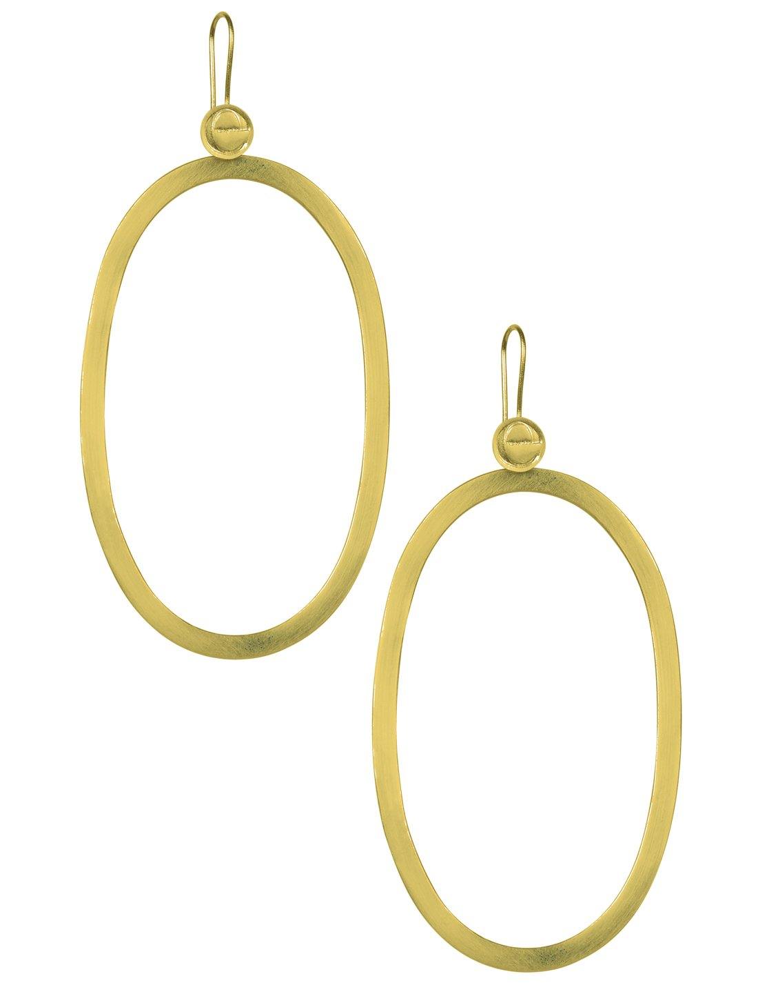 Anastasia Oval Earrings - Erika Peña