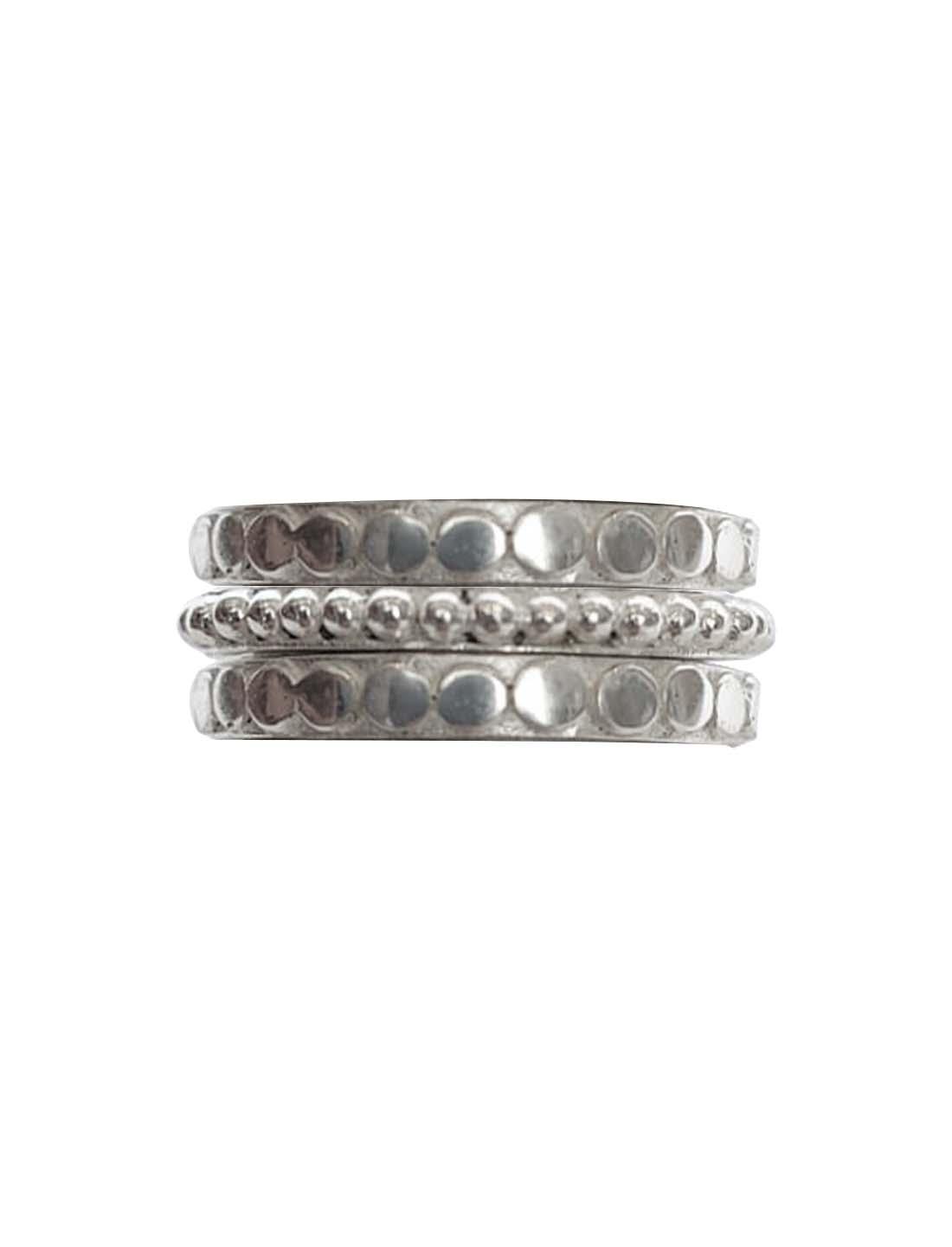 Isi Midi-Ring Granulation Embossed Set - Erika Peña