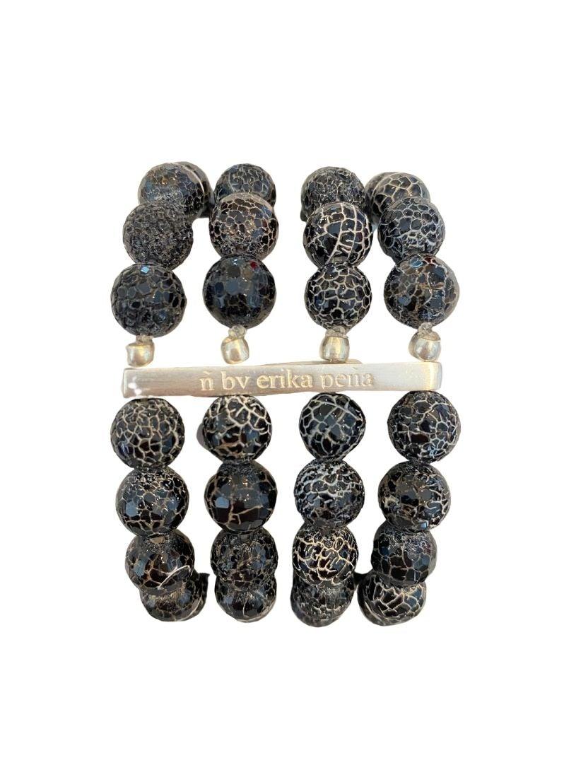 Mona Island Layered Stone Bead Cuff - Erika Peña